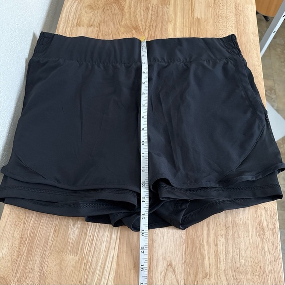 Apana Shorts Women's Size XL Black Athletic Lined Lightweight Stretch - Picture 8 of 8